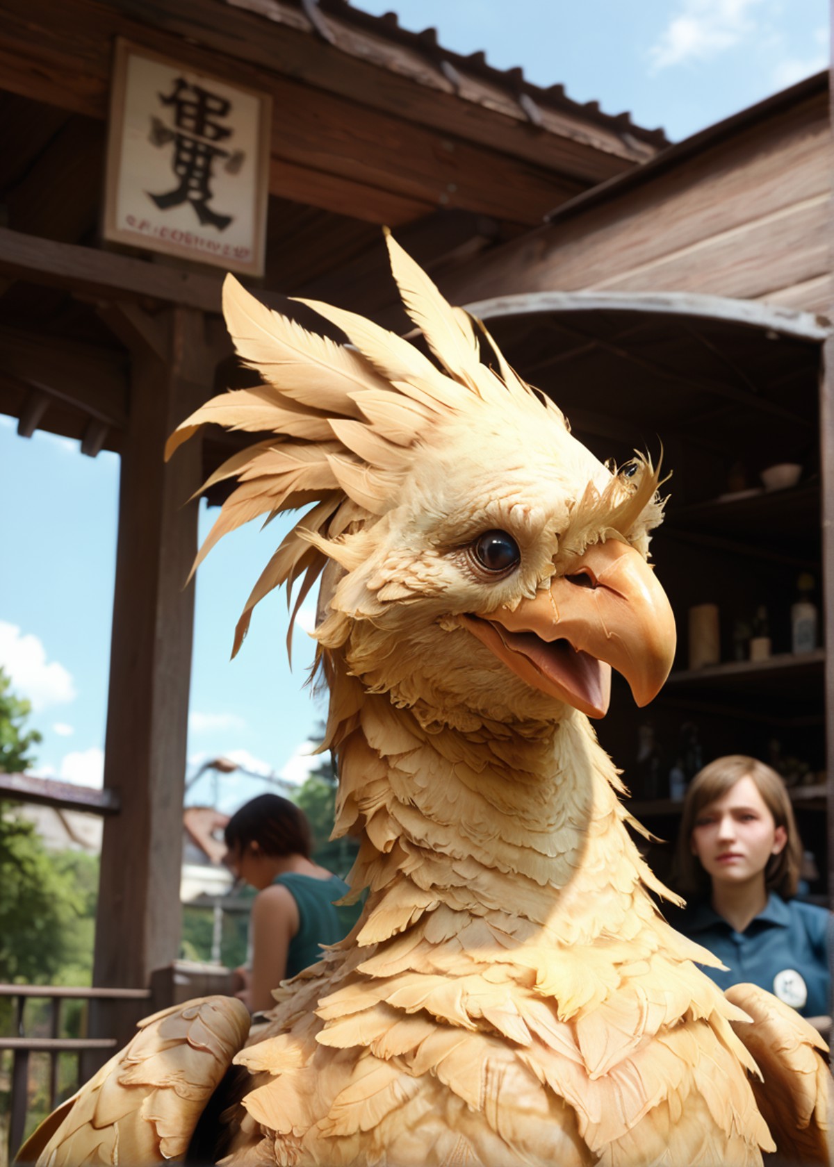 source_realistic, realistic, photo, (score_9, score_8_up, score_7_up,  zPDXL), chocobo <lora:chocobo_(ponyxl):1>, no human...